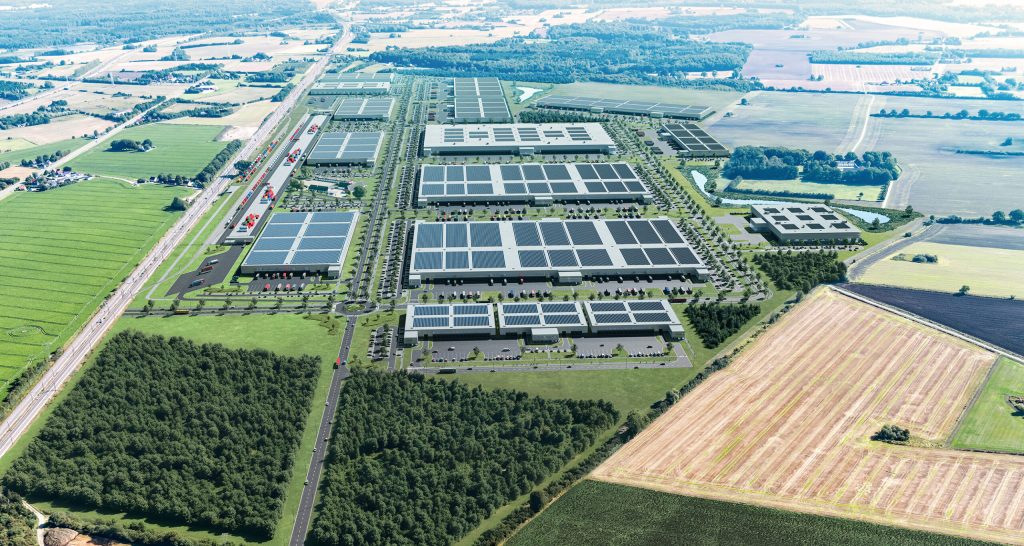 A CGI rendering of the future iPort Zeeland. Image: © Verdion