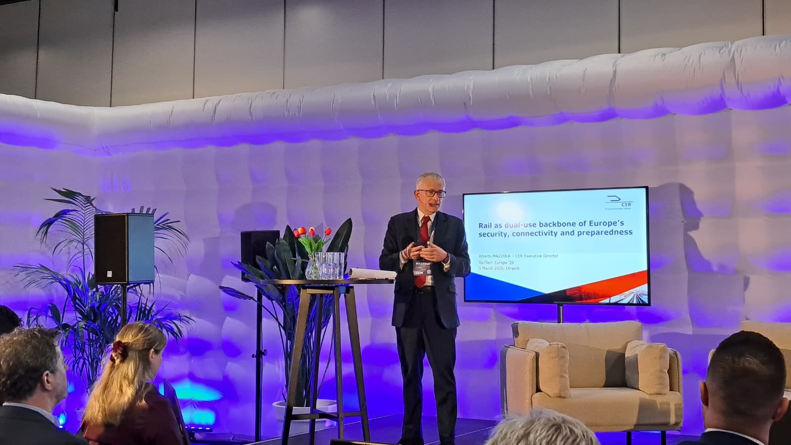 Alberto Mazzola at Rail Tech Europe