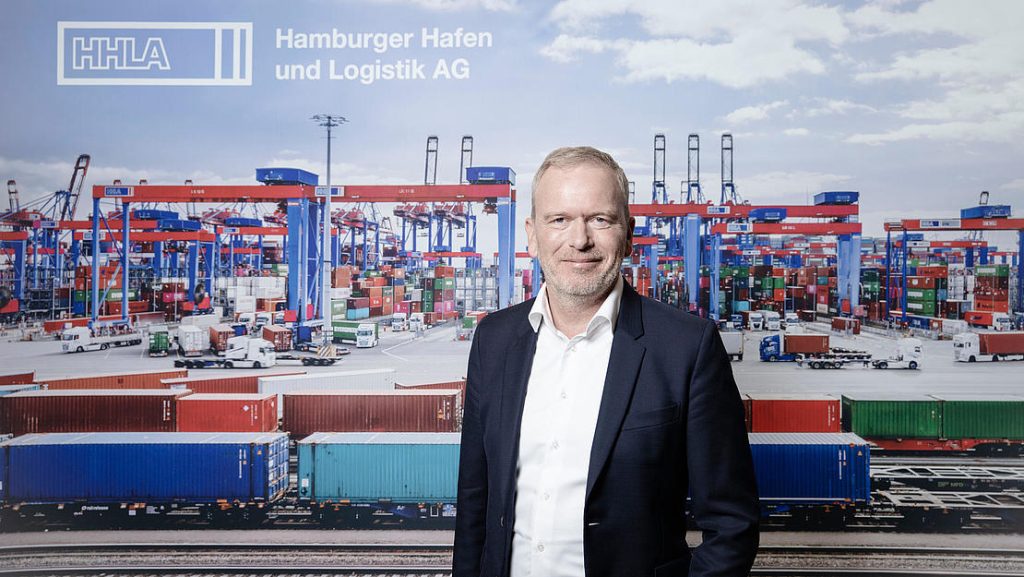 The new CEO of HHLA Jeroen Eijsink. Image: © HHLA