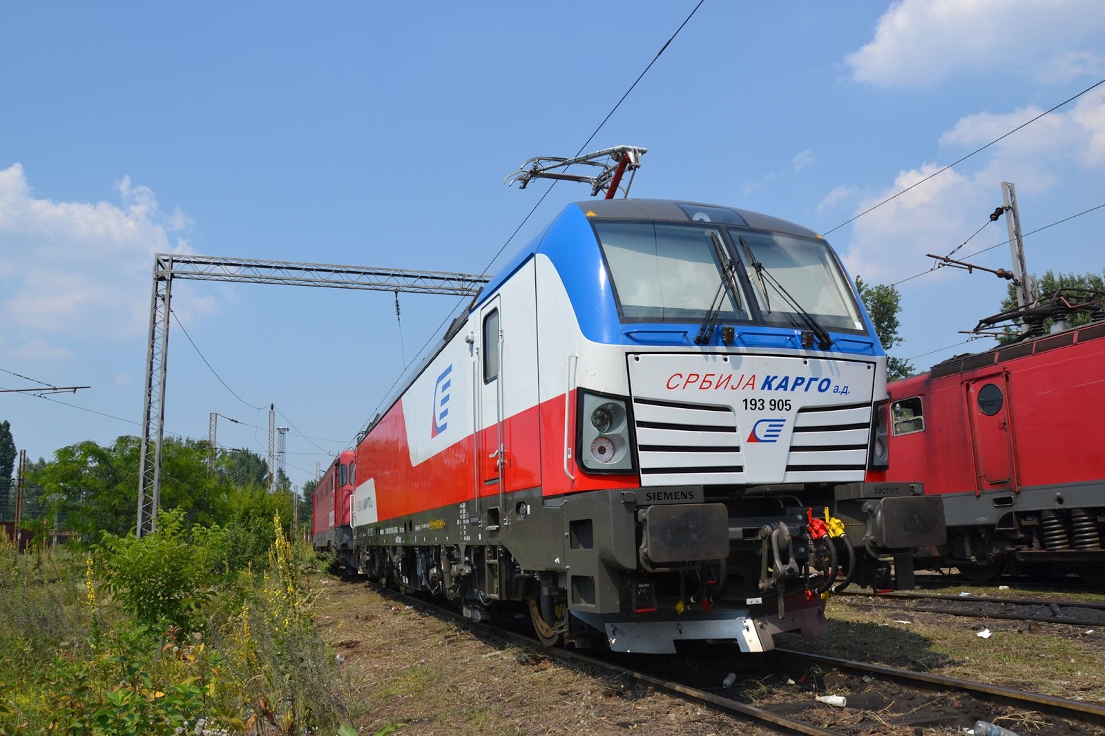 A Srbija Kargo locomotive