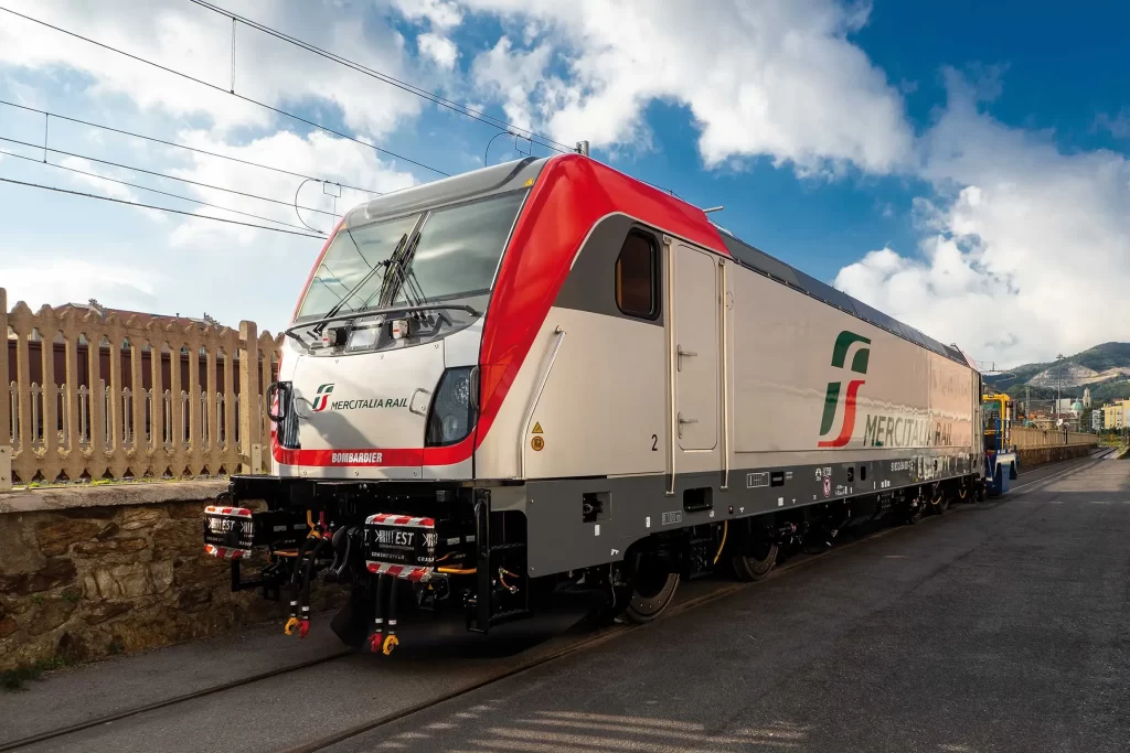 A Mercitalia Rail locomotive. Image: © FS Logistix