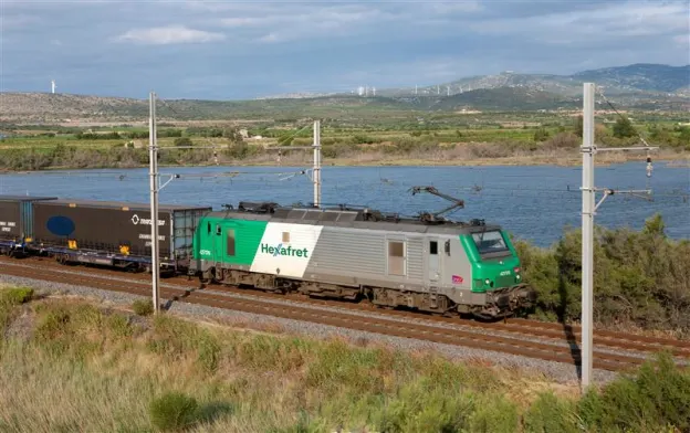 Hexafret (formerly known as Fret SNCF) will take care of the operations on French soil. Image: © Rail Logistics Europe